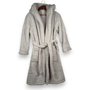 Cozy Sherpa Hooded Robe / Pottery Barn Teen XS/S